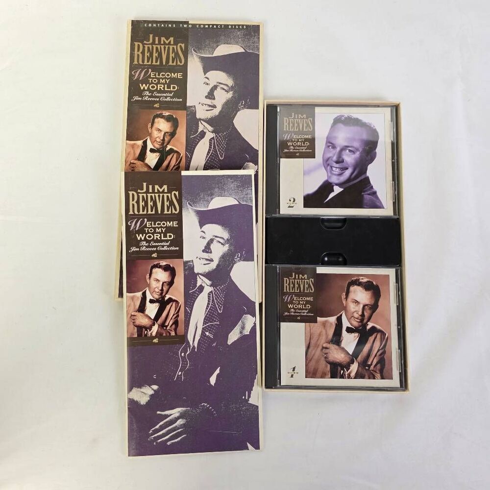 Jim Reeves Welcome to My World 4 CD Essential Collection